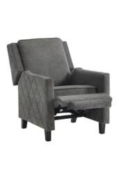 Living and Home Gray Fabric single sofa in Grey - thumbnail 6