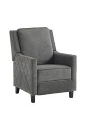 Living and Home Gray Fabric single sofa in Grey - thumbnail 5