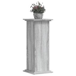 Berkfield Home Plant Stand Grey Sonoma 33x33x80 cm Engineered Wood - Size: 33 x 33 x 80 cm - thumbnail 3