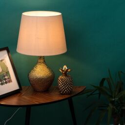 ValueLights Bailey Gold Table Lamp Base - thumbnail 5