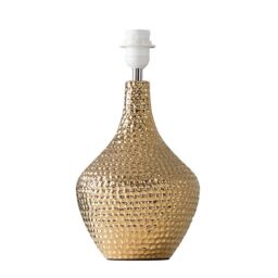 ValueLights Bailey Gold Table Lamp Base - thumbnail 2