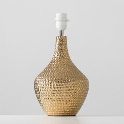 ValueLights Bailey Gold Table Lamp Base