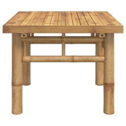 Berkfield Home Coffee Table 45x45x35 cm Bamboo in Brown - Size: 45 x 45 x 35 cm - thumbnail 4