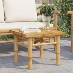 Berkfield Home Coffee Table 45x45x35 cm Bamboo in Brown - Size: 45 x 45 x 35 cm