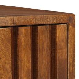 Berkfield Home Dense Bedside Cabinet 40x30x50 cm Solid Mango Wood in Brown - Size: 40 x 30 x 50 cm - thumbnail 6