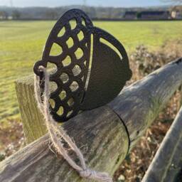 Poppyforge Small Hanging Acorn (Pack of 3) - W10 x H8 cm - Black - thumbnail 2