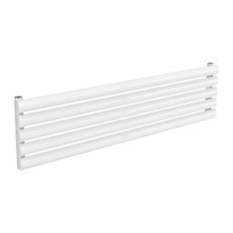 Bathroom Kingdom Nevah White Single Oval Radiator 295x1200