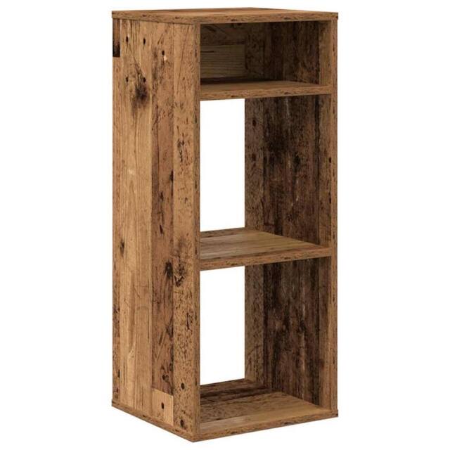 Berkfield Home Book Cabinet Old Wood 34x31x80 cm Engineered Wood in Brown - Size: 34 x 31 x 80 cm - image 1