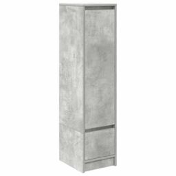 Berkfield Home Highboard Concrete Grey 29.5x34x119.5 cm Engineered Wood - thumbnail 2