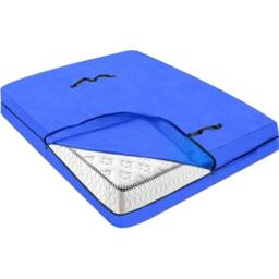 Kelvenix Single Full King Super Bed Mattress Bag Dust Protector in Blue - thumbnail 1
