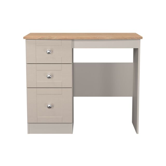 Ready Assembled 2 U Cumbria 3 Drawer Vanity (Ready Assembled) in Taupe - Size: Medium - image 1