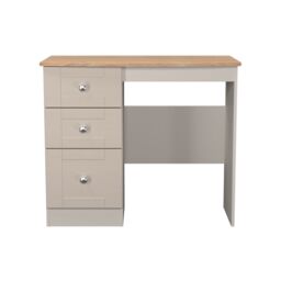 Ready Assembled 2 U Cumbria 3 Drawer Vanity (Ready Assembled) in Taupe - Size: Medium - thumbnail 1