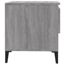 Berkfield Home Side Tables 2 pcs Grey Sonoma 50x46x50 cm Engineered Wood - Size: 50 x 46 x 50 cm - thumbnail 9