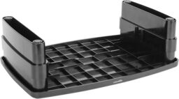 Amazon Basics Rectangle Adjustable Computer Monitor Desk Stand Black - thumbnail 3
