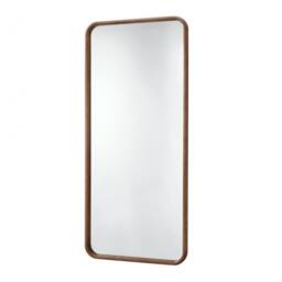Yearn Mirrors Sherwood Curved Walnut Full Length Mirror - thumbnail 5