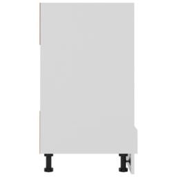 Berkfield Home Oven Cabinet White 60x46x81.5 cm Engineered Wood - thumbnail 6