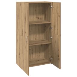 Berkfield Home Office Cabinet Artisan oak 60 x 32 x 115 cm Engineered wood - thumbnail 5