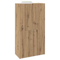 Berkfield Home Office Cabinet Artisan oak 60 x 32 x 115 cm Engineered wood - thumbnail 3