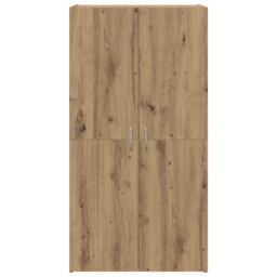 Berkfield Home Office Cabinet Artisan oak 60 x 32 x 115 cm Engineered wood - thumbnail 6