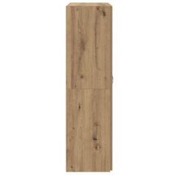 Berkfield Home Office Cabinet Artisan oak 60 x 32 x 115 cm Engineered wood - thumbnail 7
