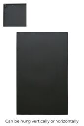 "MirrorOutlet Black Modern Wall & Leaner Mirror 79"" X 47"" (200 x 120CM) - Size: 1 Pack" - thumbnail 5