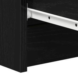 Berkfield Home Sideboard Black Oak 60x35x98.5 cm Engineered Wood - thumbnail 8