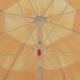 Berkfield Home Beach Umbrella Natural 180 cm Hawaii Style - thumbnail 4