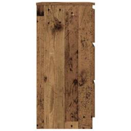 Berkfield Home Sideboard Old Wood 60x35x76 cm Engineered Wood in Brown - Size: 60 x 35 x 76 cm - thumbnail 7