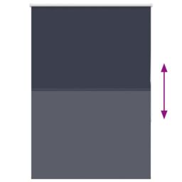 Berkfield Home Roller Blind Blackout Marine 105x150 cm Fabric Width 100.7 cm Polyester in Blue - thumbnail 5