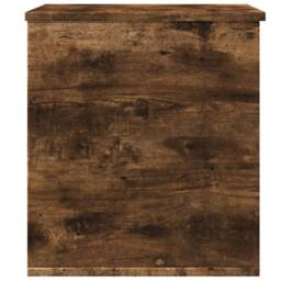 Berkfield Home Storage Box Smoked Oak 60x42x46 cm Engineered Wood in Brown - Size: 60 x 42 x 46 cm - thumbnail 5