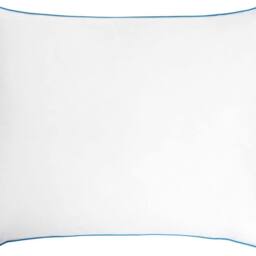 Wyld and Coco Duck Feather and Down Pillow Premium Cotton Casing Medium Support in White - thumbnail 2