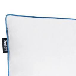 Wyld and Coco Duck Feather and Down Pillow Premium Cotton Casing Medium Support in White - thumbnail 6