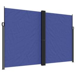 Berkfield Home Retractable Side Awning Blue 220x1000 cm - thumbnail 3