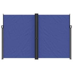 Berkfield Home Retractable Side Awning Blue 220x1000 cm