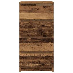 Berkfield Home Sideboard Old Wood 37.5x35x76 cm Engineered Wood in Brown - thumbnail 6