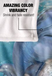JQ Licensing Jlo Dolphins Jumping Silky Touch Super Soft Throw Blanket 152 X 127 cm in White - thumbnail 4