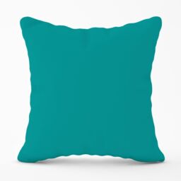 Warren Reed - Designer Teal Blue Outdoor Cushion - Size: 60 cm x 60 cm - thumbnail 1