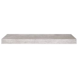 Berkfield Home Floating Wall Shelves 4 pcs Concrete Grey 60x23.5x3.8 cm MDF - thumbnail 5