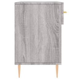Berkfield Home Shoe Bench Grey Sonoma 102x35x55 cm Engineered Wood - Size: 102 x 35 x 55 cm - thumbnail 7