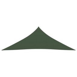Berkfield Home Sunshade Sail 160 g/m ² Dark Green 4.5x4.5x4.5 m HDPE - thumbnail 2