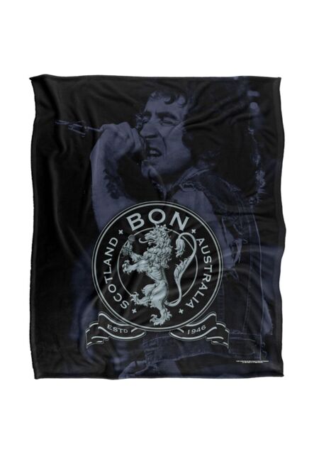 Bon Scott Seal Silky Touch Super Soft Throw Blanket 152 X 127 cm in White - image 1