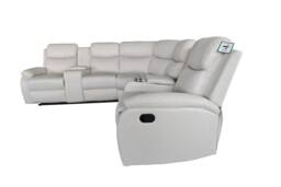 DS Living Ravello Recline 5 Seater in Cream - thumbnail 6