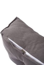 Living and Home Wedge Headboard Pillow with Removable Cover in Dark Grey - Size: Medium - thumbnail 6