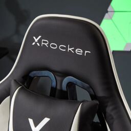 X Rocker Agility Compact Ergonomic Gaming Chair, Reclining, Adjustable in Green - thumbnail 7