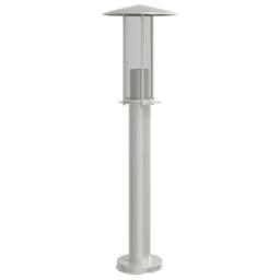 Berkfield Home Outdoor Floor Lamp Silver 60 cm Stainless Steel - thumbnail 5