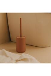 Cosmic Toilet Brush Free-standing Polyresin Volcano Saona Collection in Black - thumbnail 6
