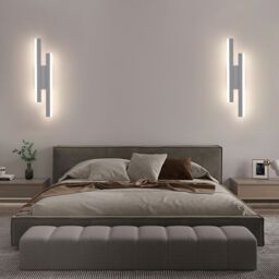 Pheashine Modern LED acrylic wall lamp, Tri-color 3000/4500/6500K Indoor use in White - thumbnail 7