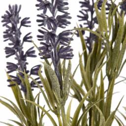 Lemon Pavilion Furniture and Decor Small Lavender Spray Artificial Flower - L25 x W25 x H34 cm - Purple - thumbnail 5