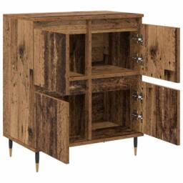 Berkfield Home Sideboard with Storage with Door Brown 60 x 35 x 70 cm Engineered wood - thumbnail 5