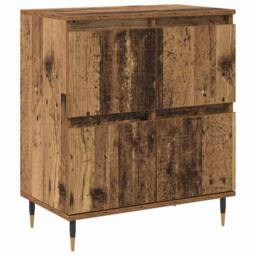 Berkfield Home Sideboard with Storage with Door Brown 60 x 35 x 70 cm Engineered wood - thumbnail 3